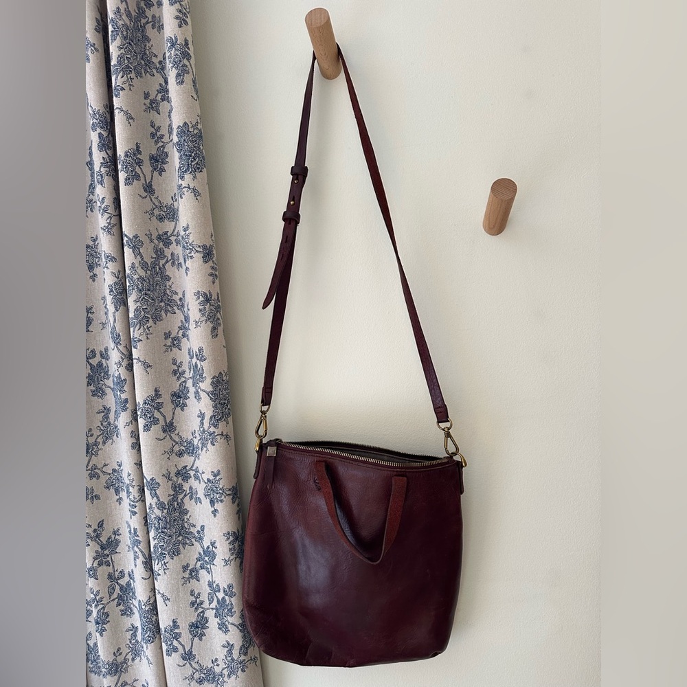 Madewell Brown Leather Crossbody Bag